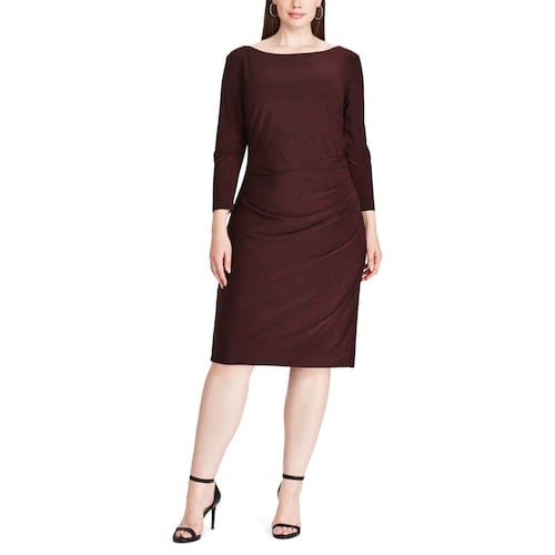 Kohl's Plus Size Chaps Jersey Sheath Dress