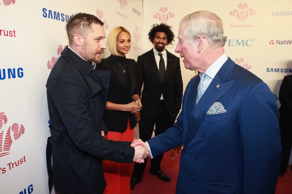 Tom Hardy Meets Prince Charles March 2016