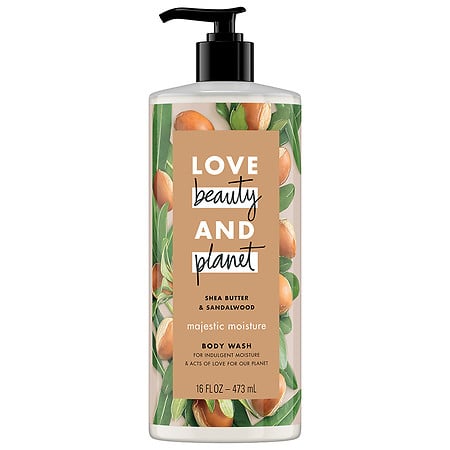 Love, Beauty & Planet Majestic Moisture Body Wash Shea Butter & Sandalwood