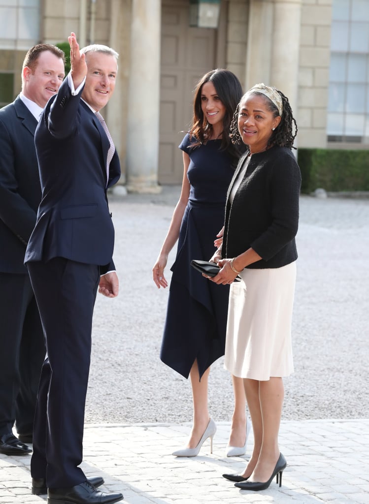 Queen Letizia's Navy Jumpsuit September 2018