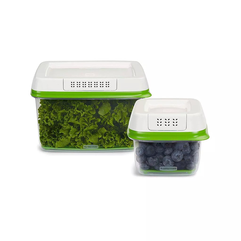 Rubbermaid 2pk Plastic FreshWorks Food Storage Container