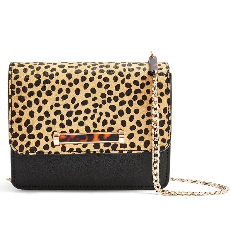 Topshop Ella Chain Strap Crossbody Bag