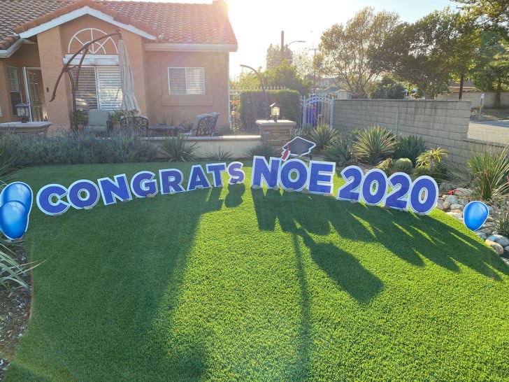 "Congrats" Graduation Yard Sign | Shop Graduation Lawn ...