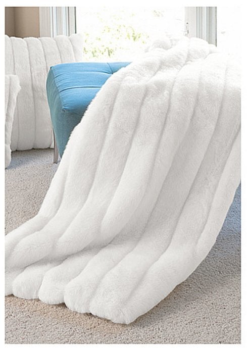 Faux Fur Throw ($179-$249)