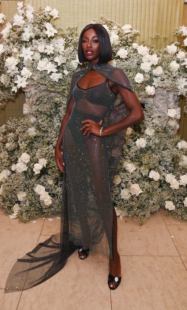 AJ Odudu at the British Vogue and Tiffany & Co. 2023 BAFTA Afterparty
