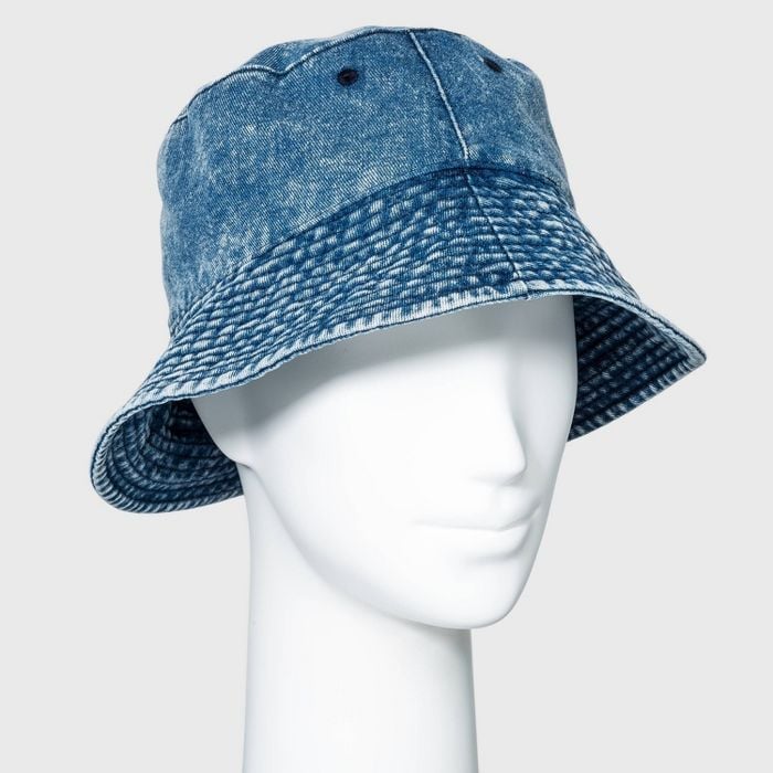 Throwback Hat Wild Fable Denim Bucket Hat Best Women's Clothes and