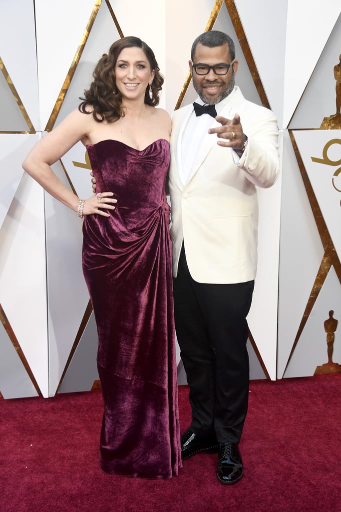 Chelsea Peretti and Jordan Peele