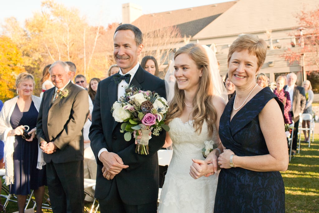 Outdoor Sunset Wedding