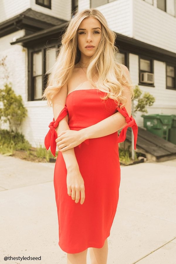 Forever 21 Off-the-Shoulder Dress
