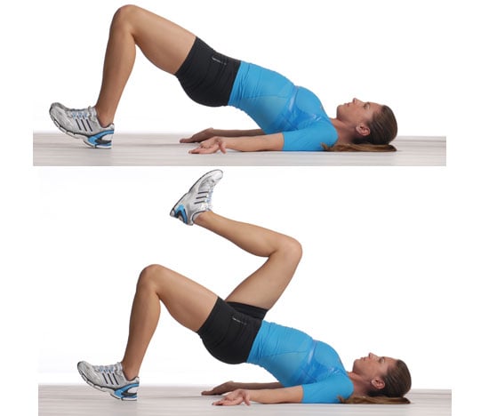 Glute Bridge With Marching