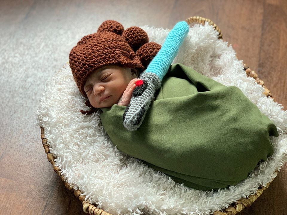 Photos of Babies Dressed as Star Wars Characters