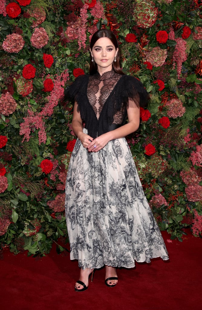 Jenna Wore A Stunning Dior Cruise Gown To The Evening Standard Best Fashion Moments On Red 1012