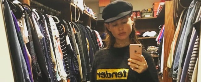 Behati Prinsloo Alexander Wang Sweater on Instagram