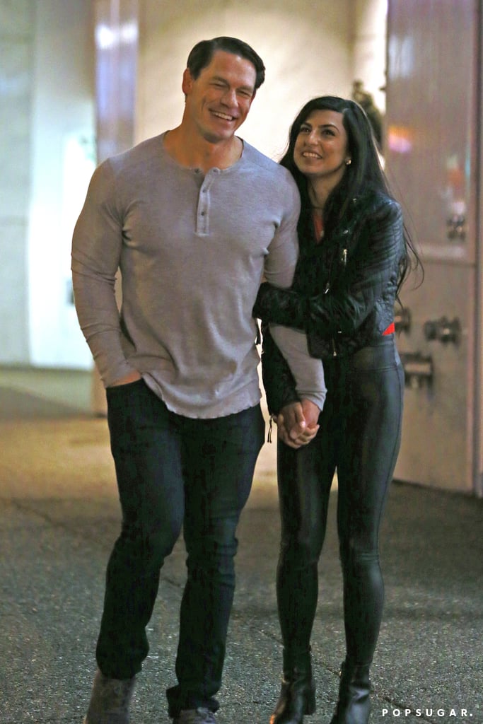 It looks like John Cena is ready to jump back in the dating ring pool following his split from Nikki Bella! Less than a year after calling off their engagement, the 41-year-old WWE superstar was recently spotted out on a date with a brunette woman in Canada. The pair seemed to have no problem showing off PDA as they held hands and smiled for the cameras. According to E! News, the woman in question is Shay Shariatzadeh. Shay has a bachelor's degree from the University of British Columbia in electrical and electronics engineering and works for Avigilon (a Motorola Solutions Company) in Vancouver. It's unclear how these two met, but John sure seems smitten.
John and Nikki dated on and off for six years before eventually going their separate ways last July. Coincidentally, Nikki just confirmed her relationship with her former Dancing With the Stars partner, Artem Chigvintsev. Even though Nikki and John are no longer together, she did say it would "kill her" to see John with another woman. Hopefully she's doing OK! 

    Related:

            
            
                                    
                            

            12 Shirtless John Cena Photos That Are So Sexy, You Won&apos;t Know What to Do With Yourself