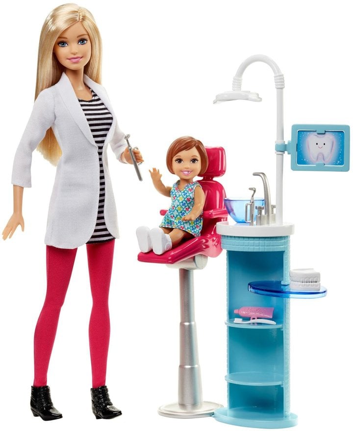 Barbie Careers Dentist Playset Doll