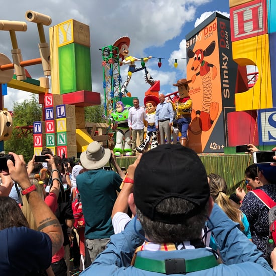 Tim Allen at Toy Story Land Dedication Pictures
