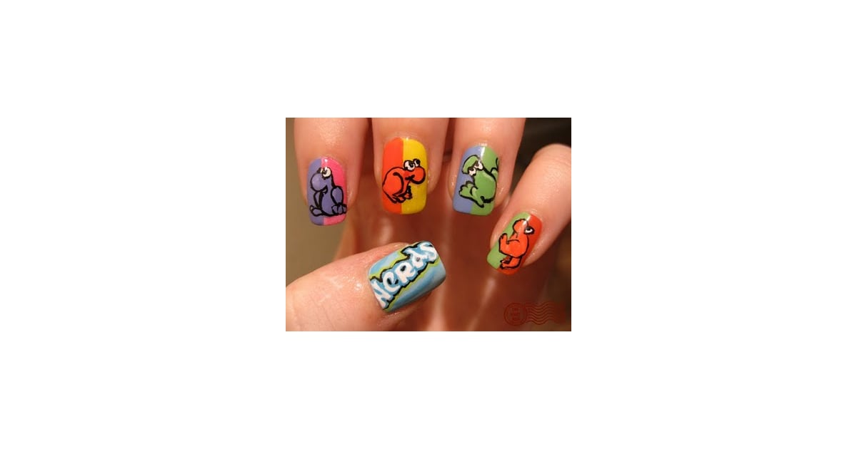 Nerds Candy Geeky Nail Art Popsugar Tech Photo 20