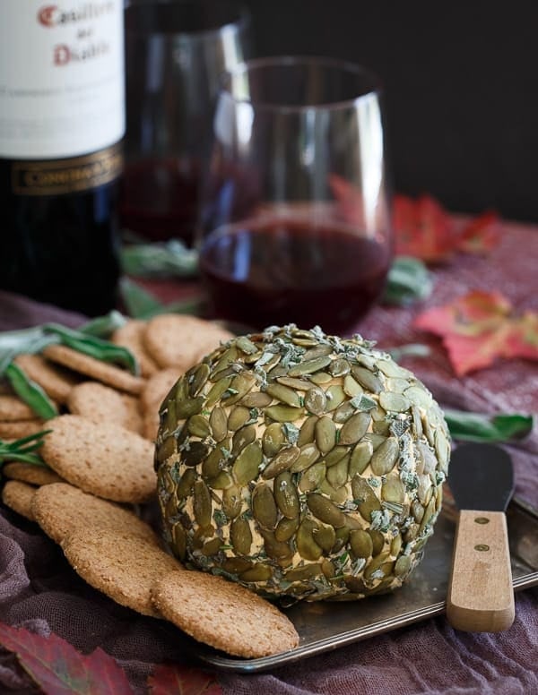 Pumpkin Herb Cheese Ball