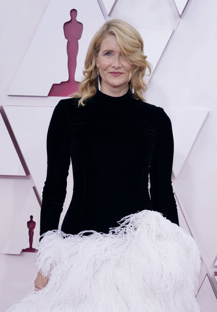 Laura Dern Looks Like Moira Rose in Oscar de La Renta Dress