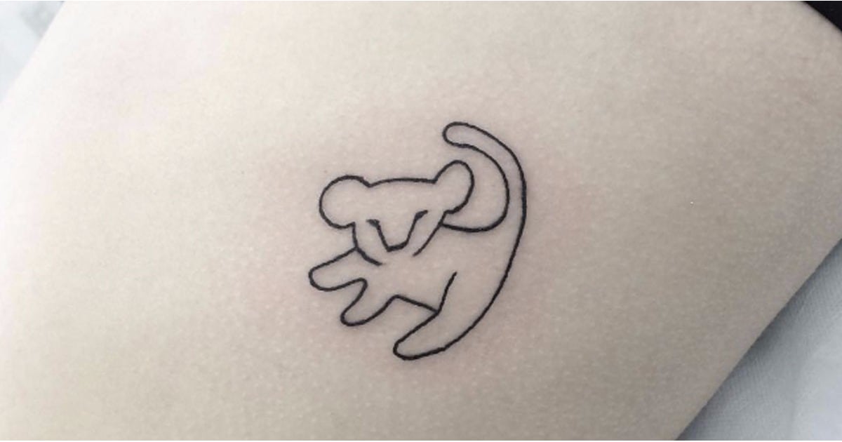 Tattoos based on The Lion King seem to be an enduring theme  Disney  Inspired  Heart