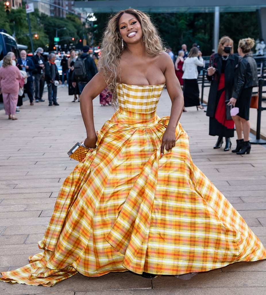 Laverne Cox Wore a Tartan Gown to New York City Ballet Gala