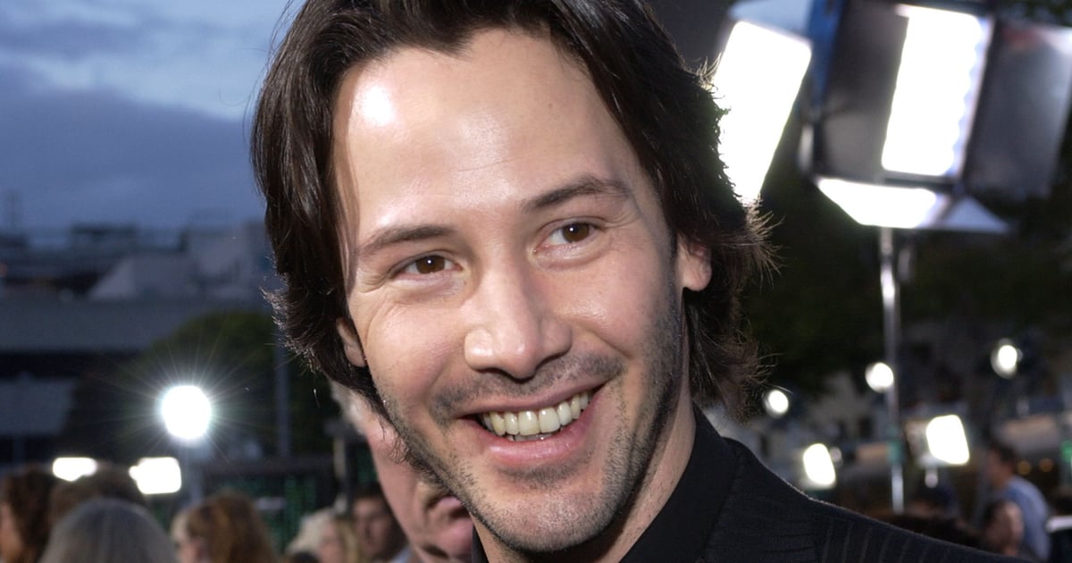 Pictures of Keanu Reeves Smiling POPSUGAR Celebrity