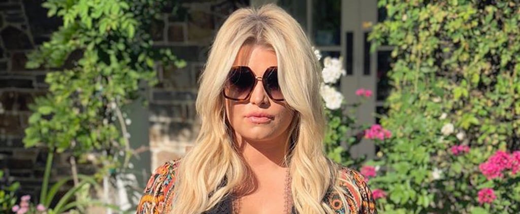Jessica Simpson Debuts Her Baby Bump After Pregnancy Announcement: "My Baby Love"
