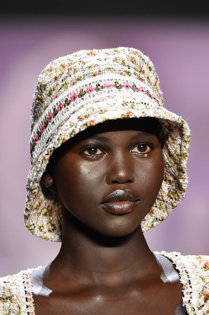 A Hat on the Anna Sui Runway at New York Fashion Week