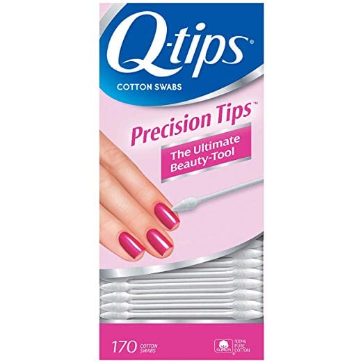 Another Secret Weapon: Q-tips Cotton Swabs, Precision Tips