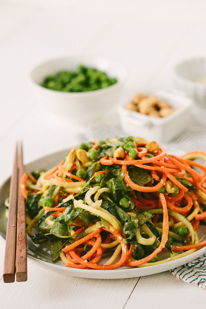 Sesame Zucchini Noodles With Edamame Healthy Edamame Recipes