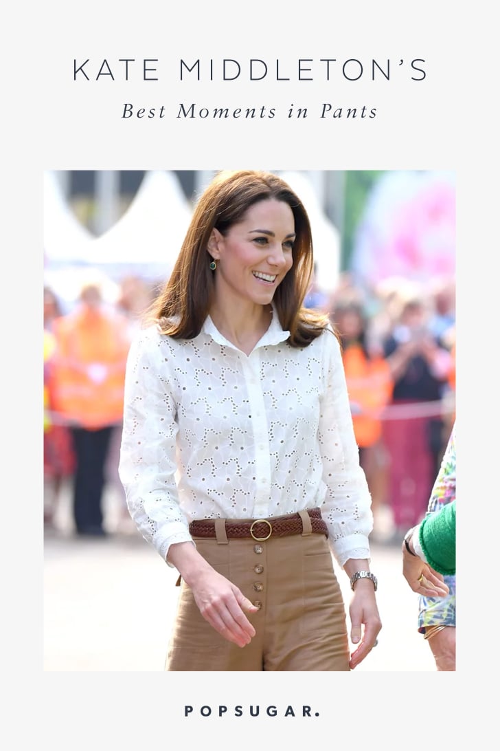 Kate Middleton Wearing Pants