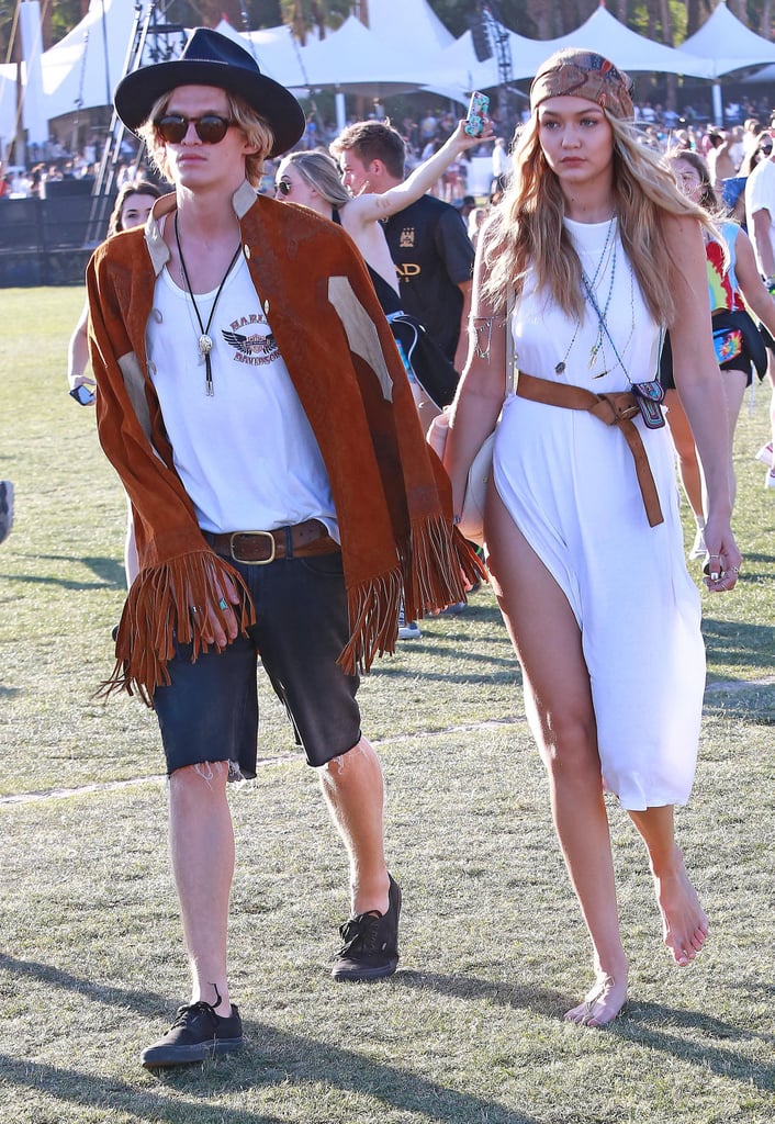 Gigi Hadid and Cody Simpson Coachella PDA 2015