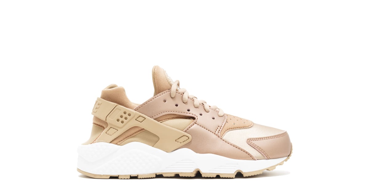 huarache sneakers gold