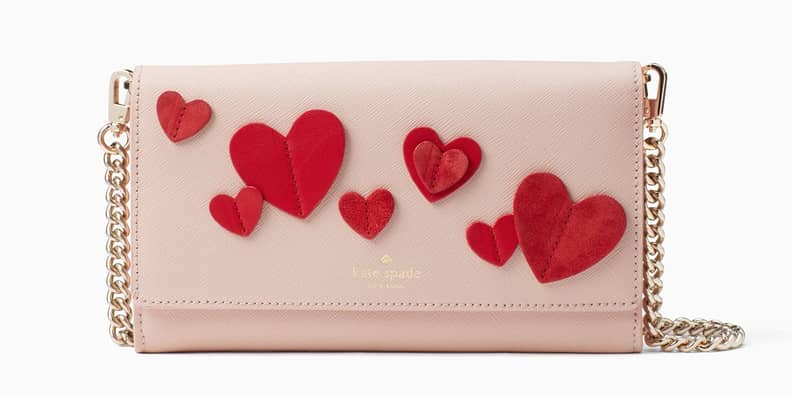 Kate spade valentine purse top