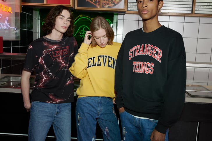 stranger things hoodie levis