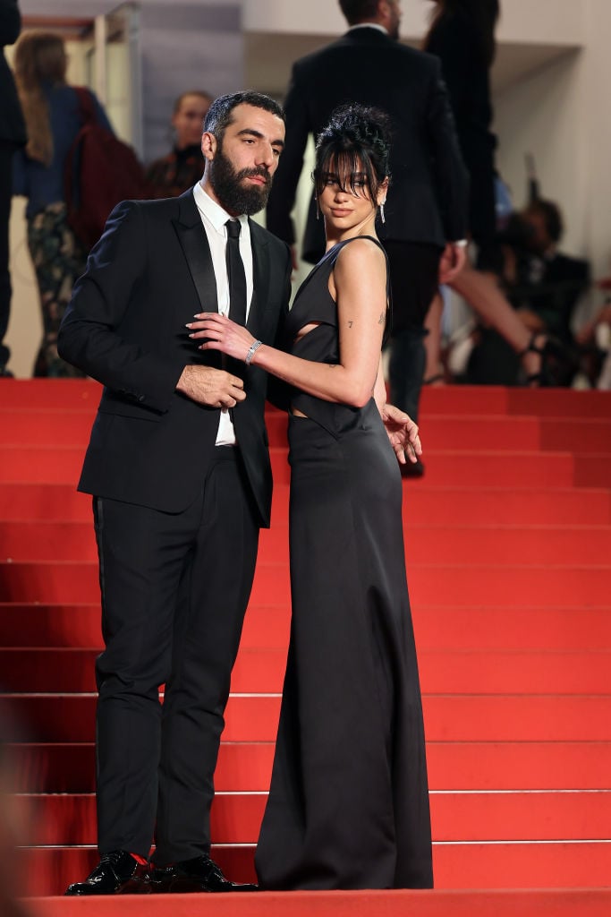 Dua Lipa and Romain Gavras Make Red Carpet Debut