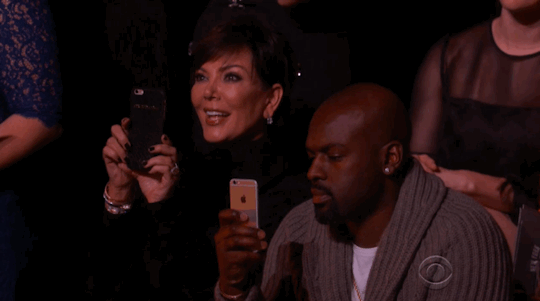 Kris Jenner at the Victoria's Secret Fashion Show 2015