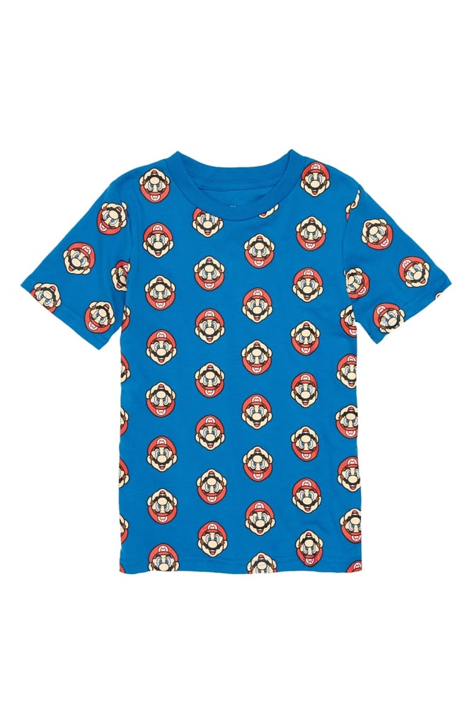 Jem Nintendo Mario Print T-Shirt