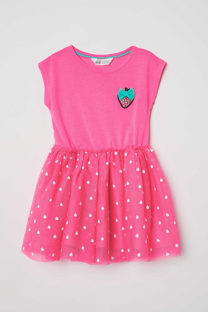 H&M Dress With Tulle Skirt