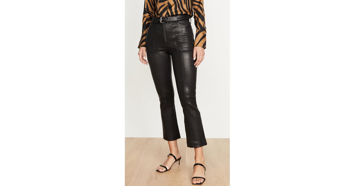 Joes top leather pants