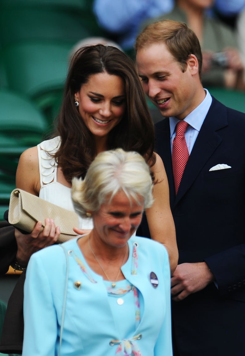 Kate and Will at Wimbledon 2011