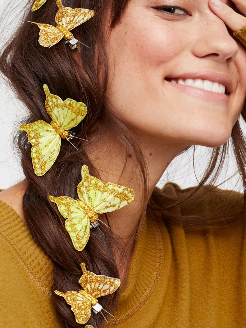 Butterfly Hair Clip 7-Pack – Gold