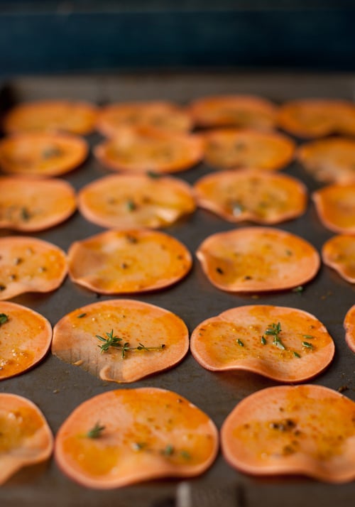 Honey Sweet Potato Chips