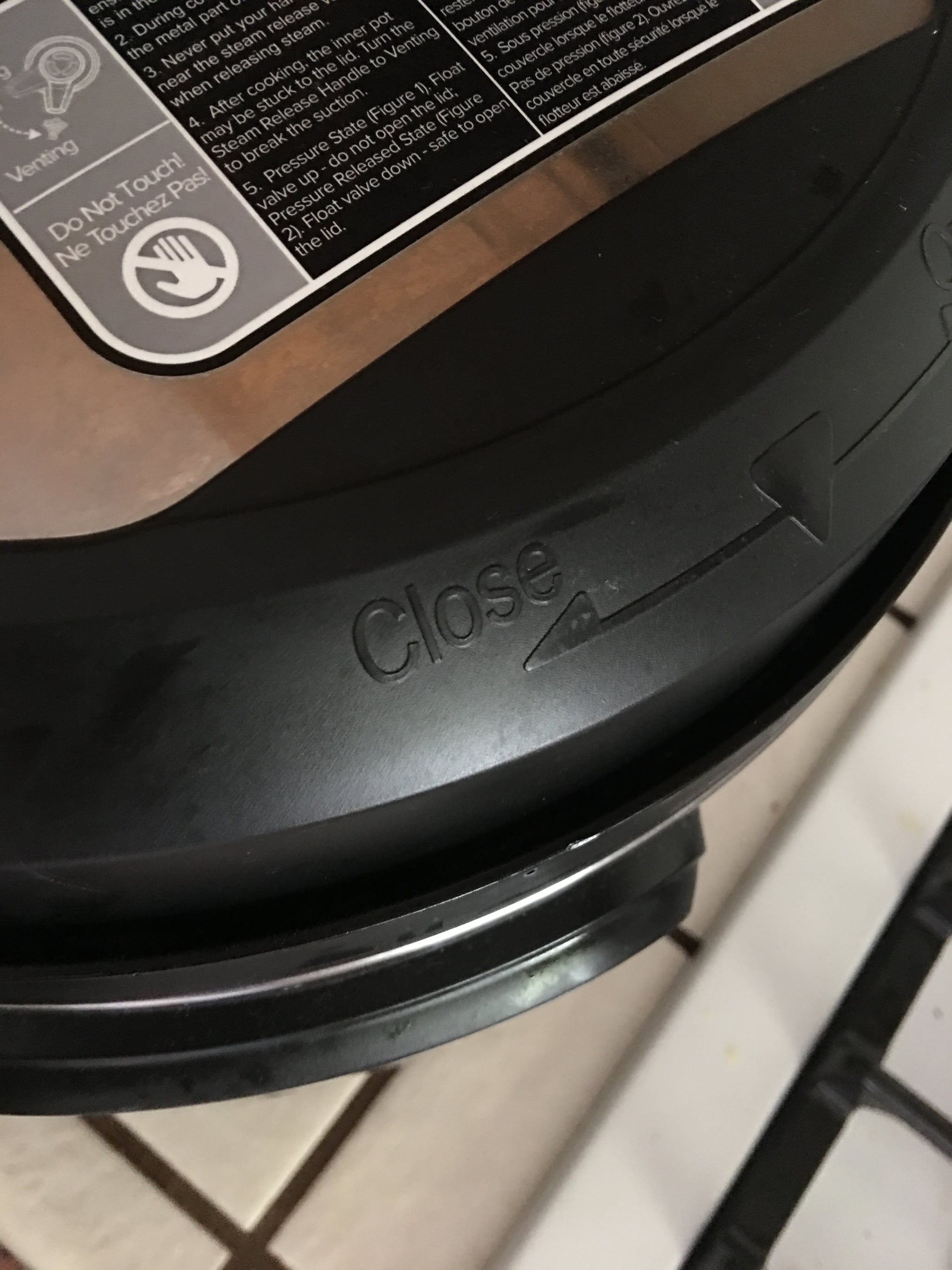 Can you overfill instant pot best sale