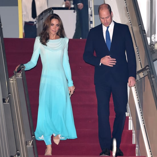 Kate Middleton's Blue Dress Is an Homage to Princess Diana