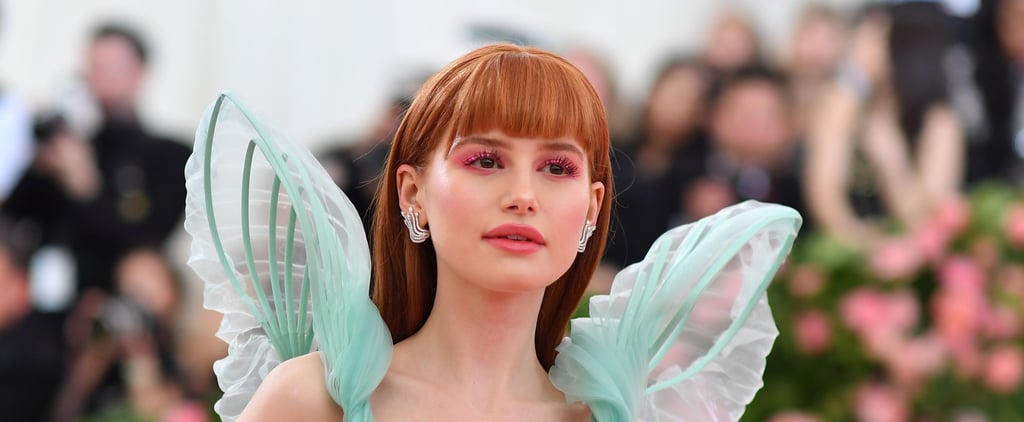 Madelaine Petsch's Bangs at the 2019 Met Gala