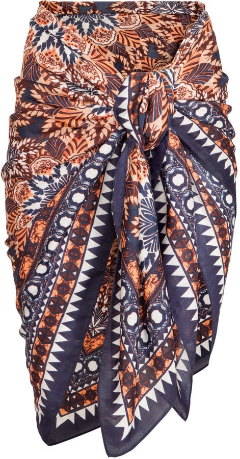 H&M Patterned Sarong ($13)