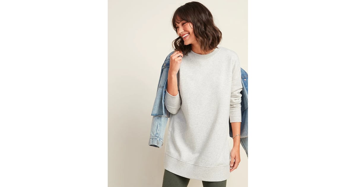 Old Navy Oversized Vintage Tunic Sweatshirt, 25 Old Navy Staples That  Bring Endless Mix-and-Match Possibilities to Your Wardrobe