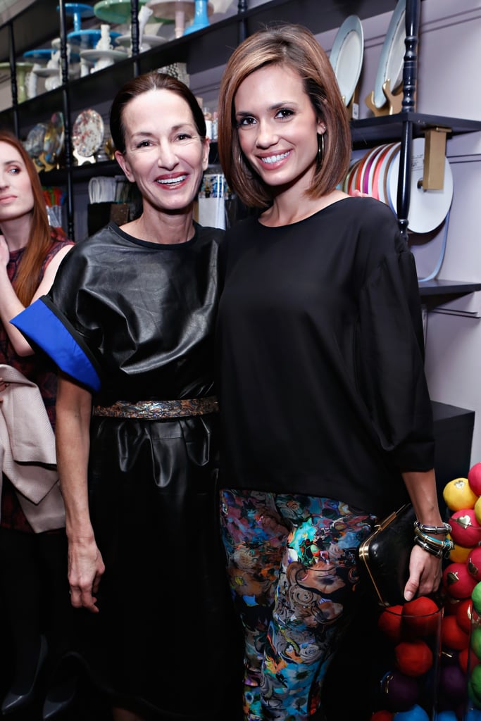 Torrey Devitto posed backstage with Cynthia Rowley on Sunday.
Torrey Devitto posed backstage with Cynthia Rowley on Sunday.