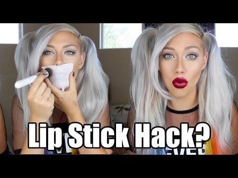 Long-Lasting Lipstick Trick